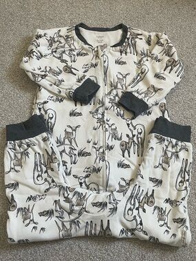 Nest Design - Organic Cotton Long Sleeve Sleep Suit 1.0 TOG